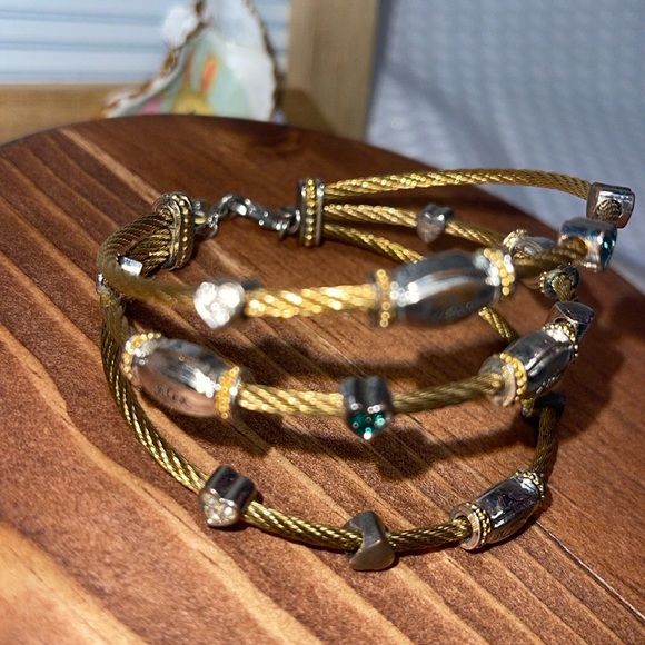 Bradford Exchange Engraved Family Strength Birthstone Cable Bracelet - Picture 2 of 5